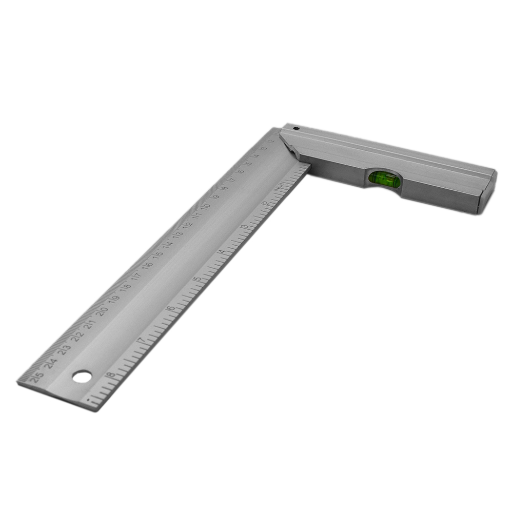 Escuadra Aluminio Con Nivel 25 cms - Imagen 5